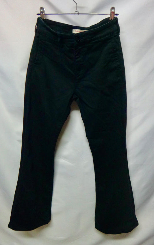 Preloved CR Black Denim Flared Jeans