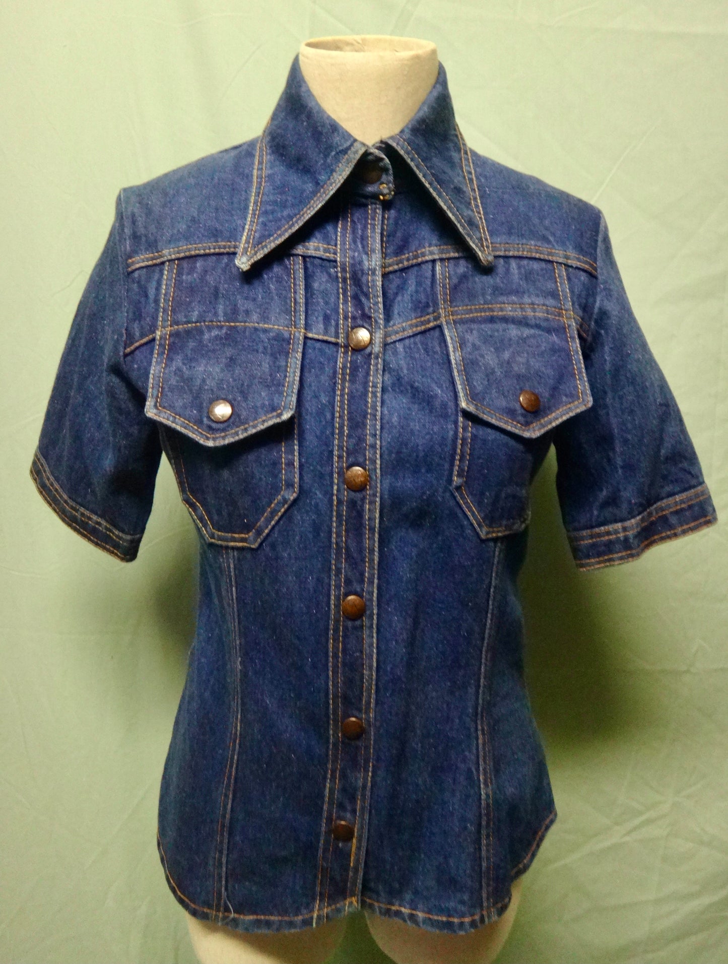 70s Denim Shirt Jacket