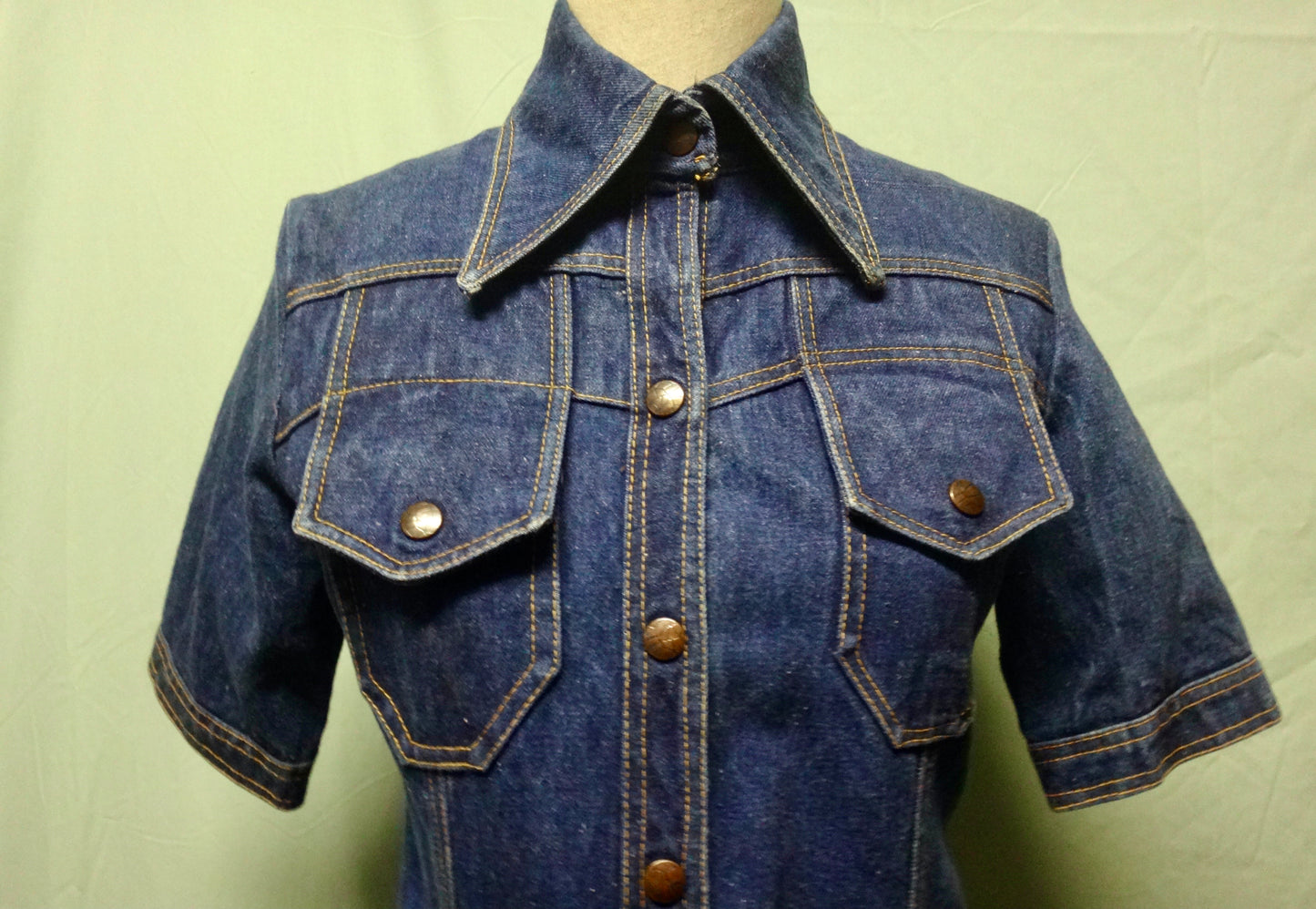 70s Denim Shirt Jacket