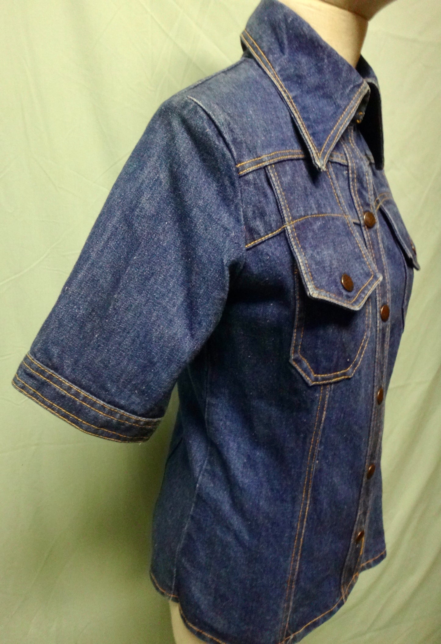 70s Denim Shirt Jacket