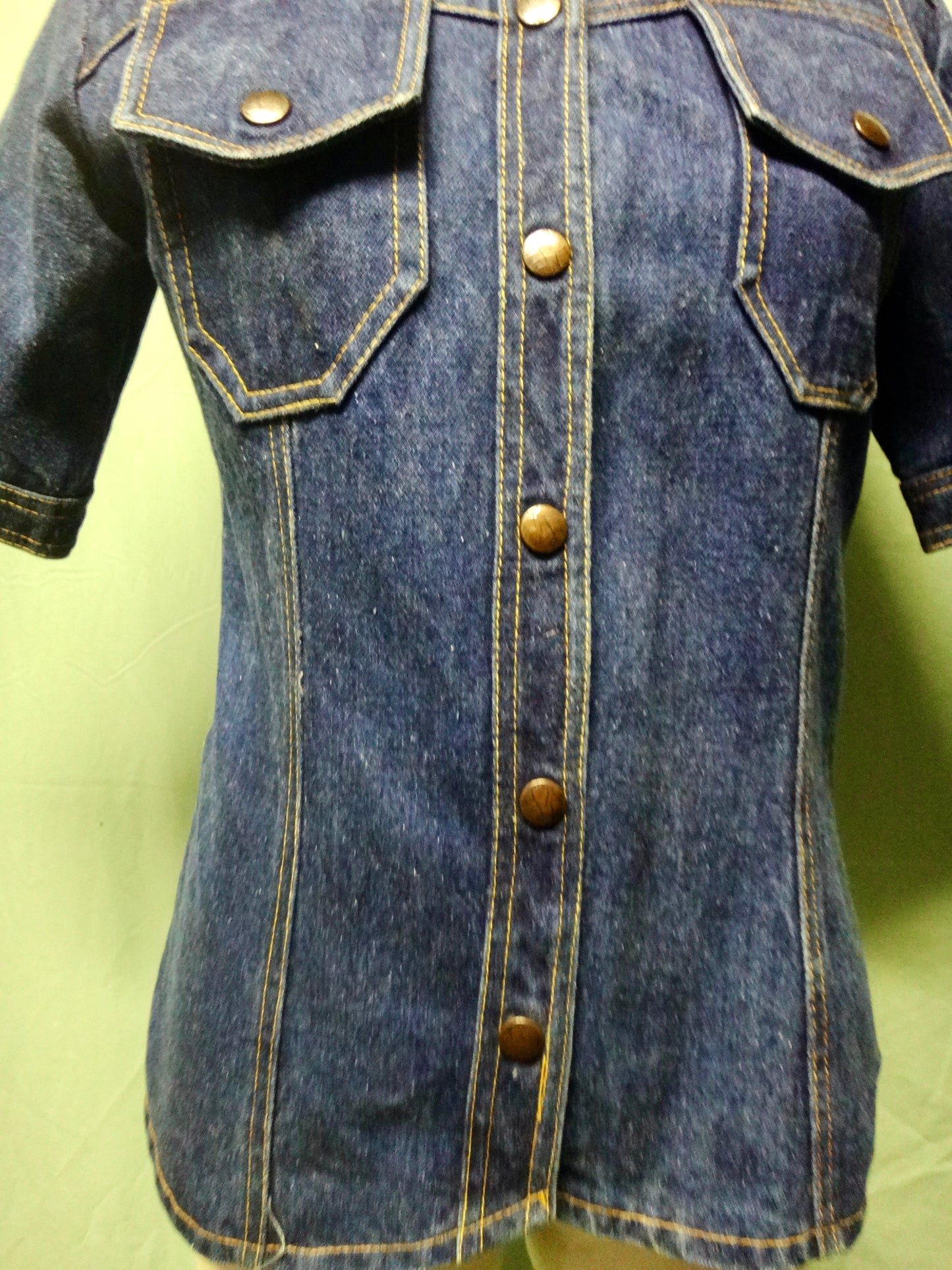 70s Denim Shirt Jacket