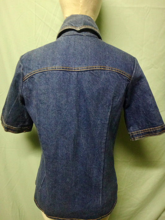 70s Denim Shirt Jacket