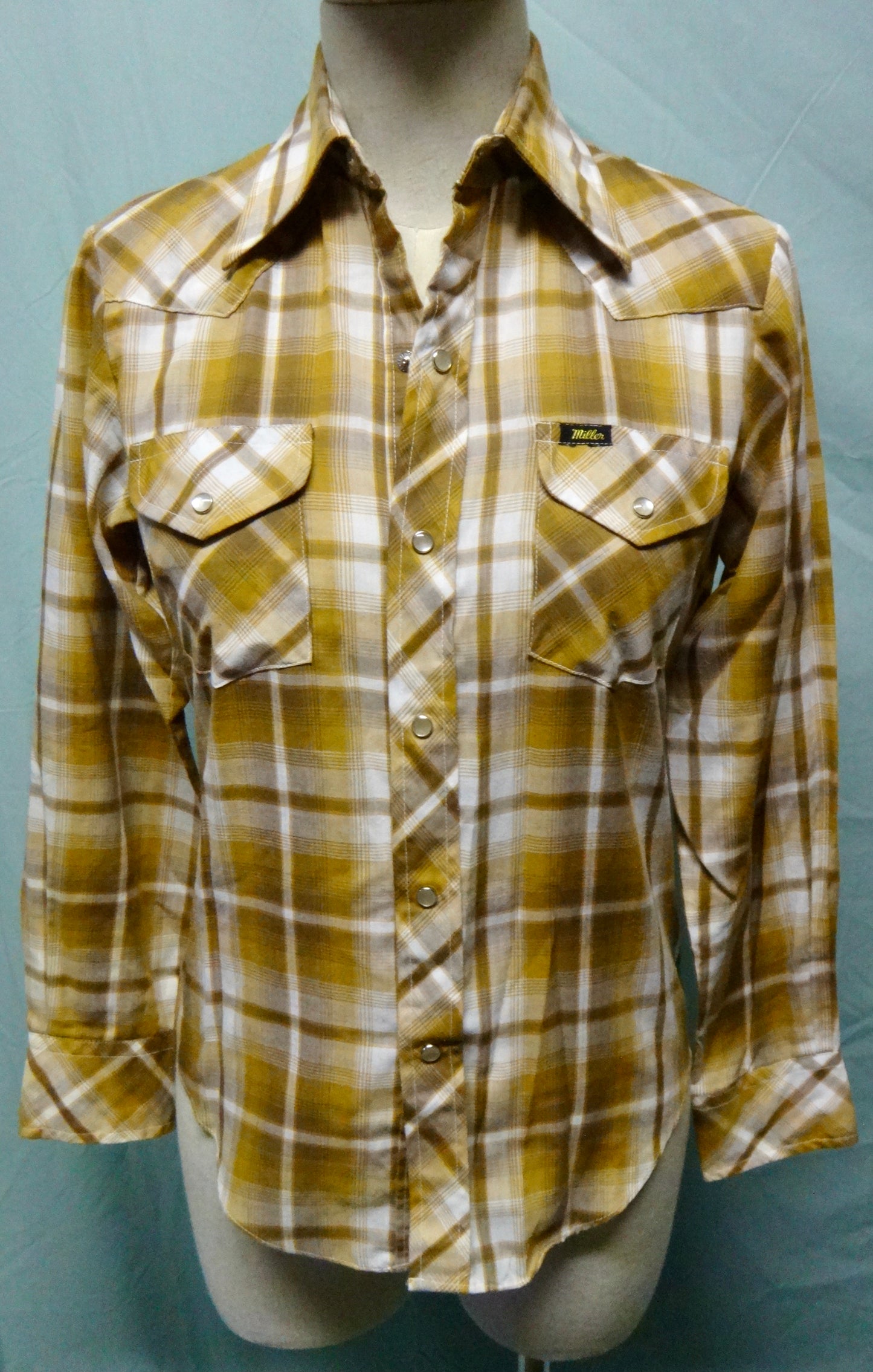 70s/80s Miller Caramel Cowboy Shirt