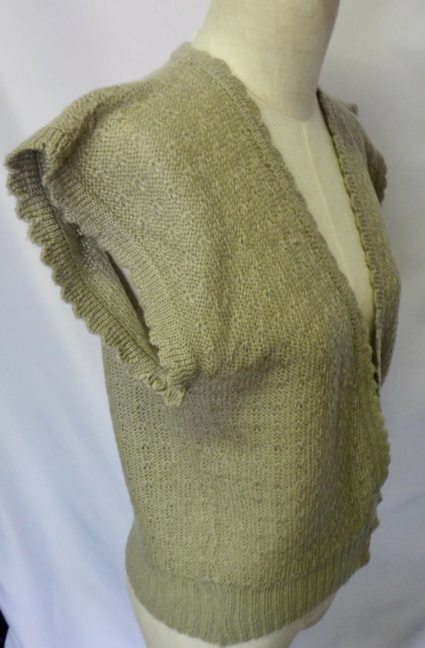 80s Vintage Myer Fawn Knitted Vest