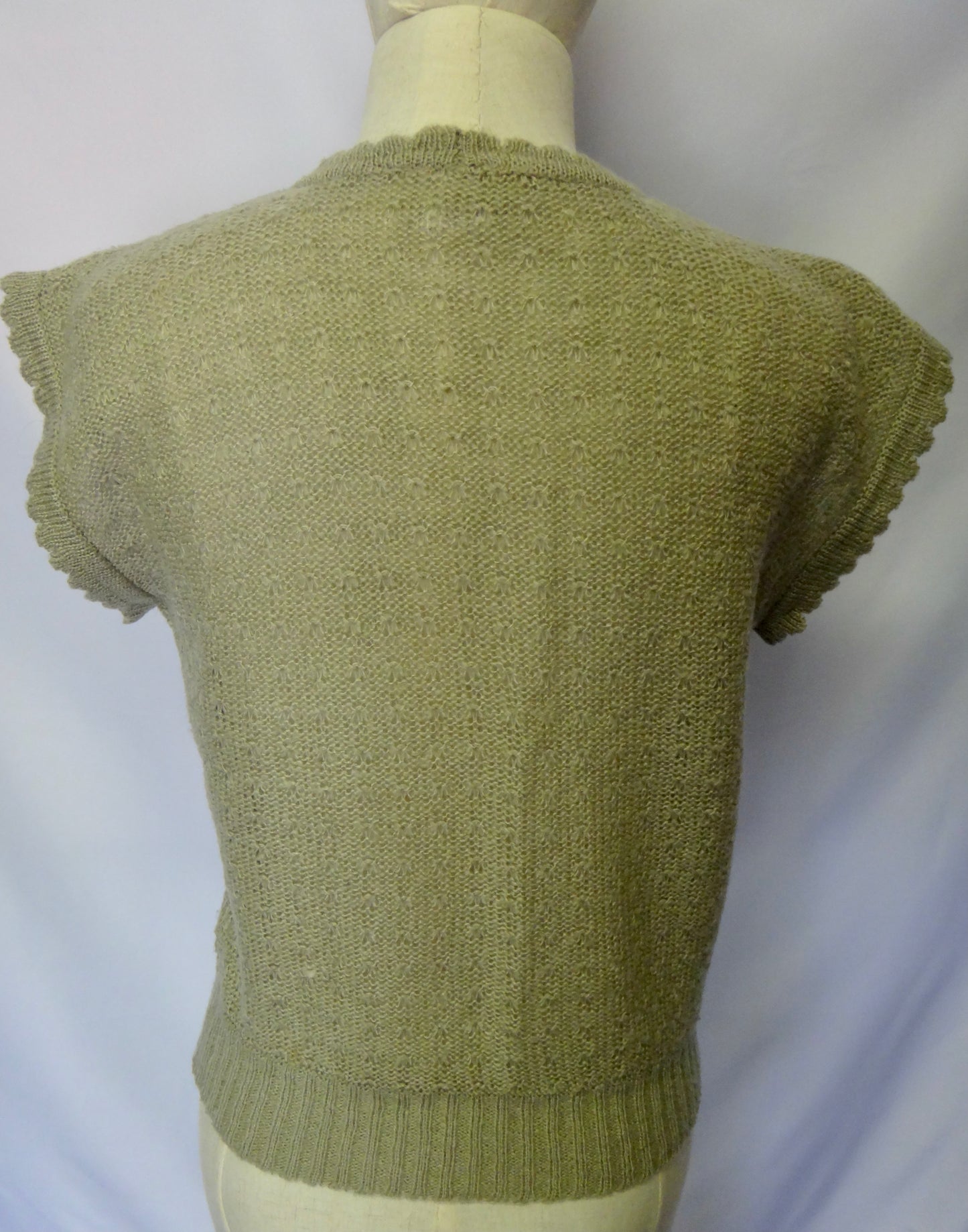 80s Vintage Myer Fawn Knitted Vest