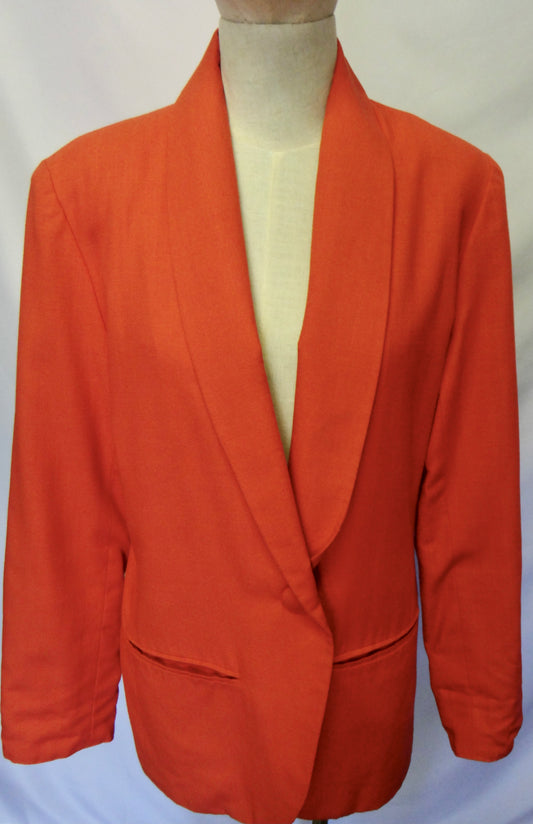 90s Melon Longline Blazer