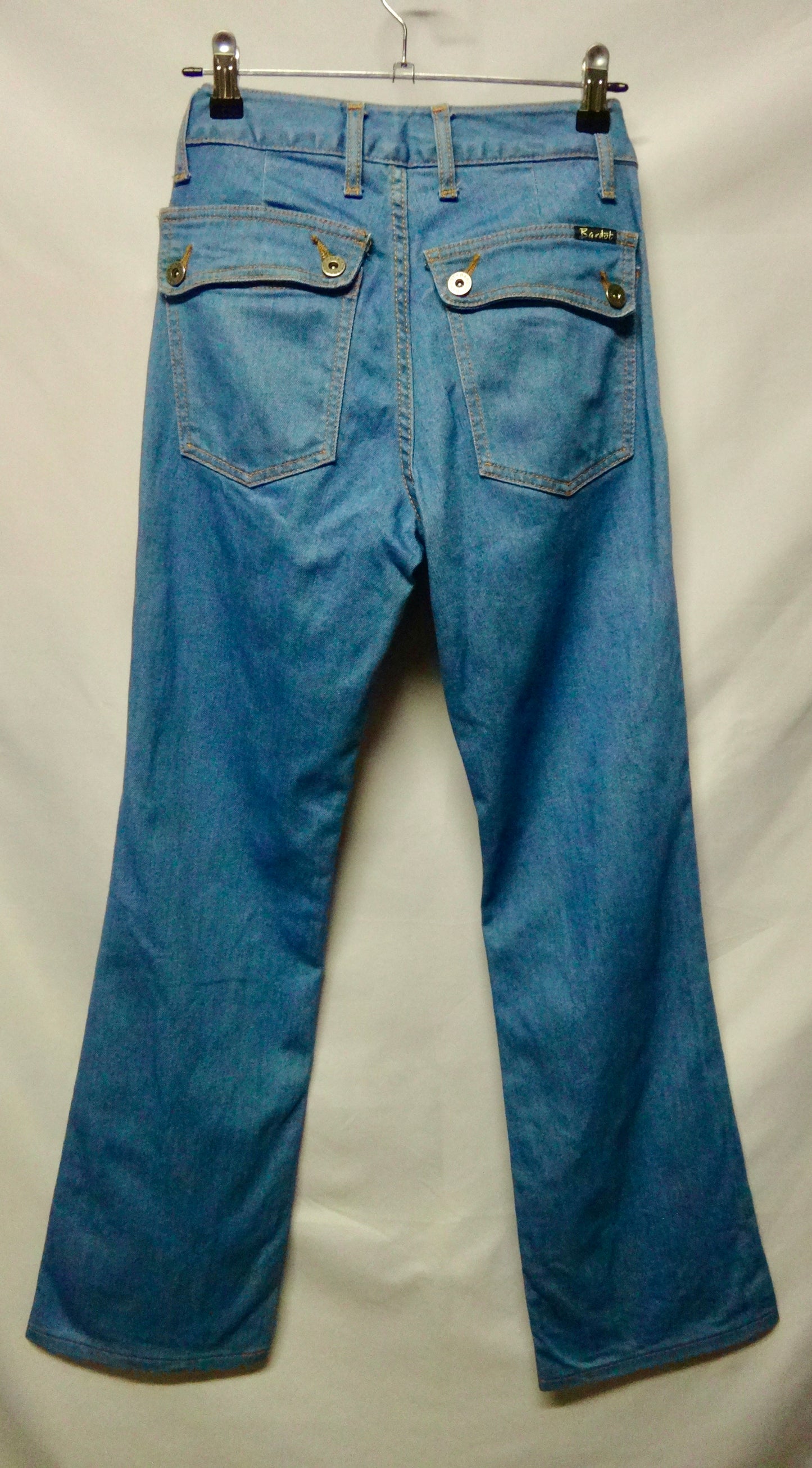 Preloved Cool Blue Boho Flares AUS 8